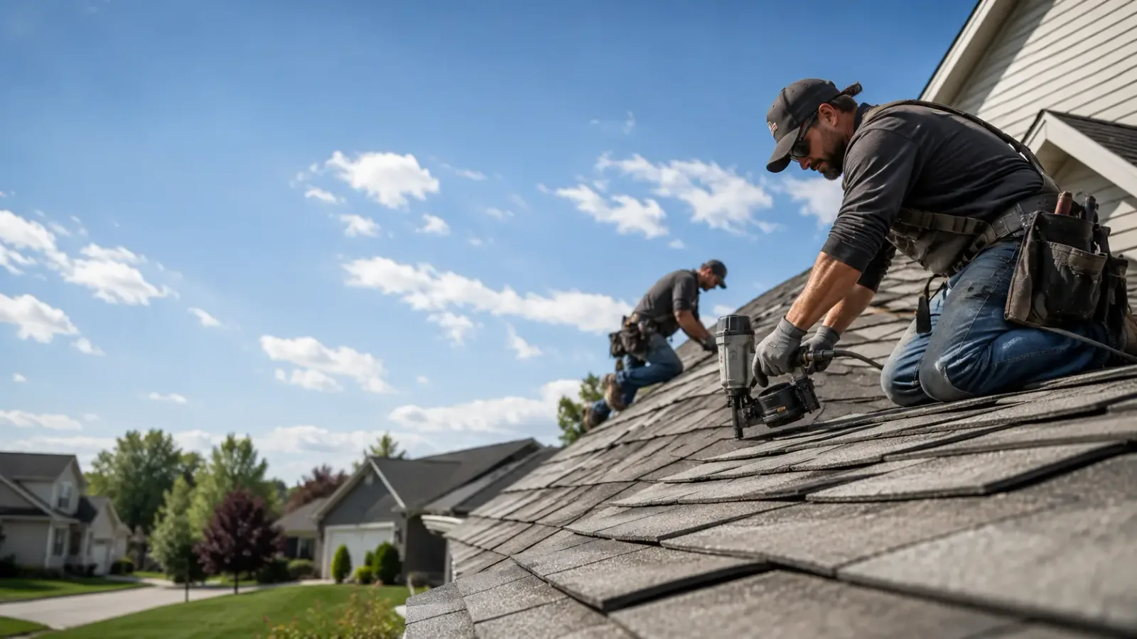 Storm Damage Roof Repair in Spring Glen, PA near me